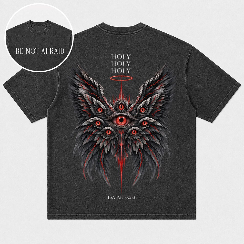 Be Not Afraid holy angel Isaiah 6 Christian T-shirt