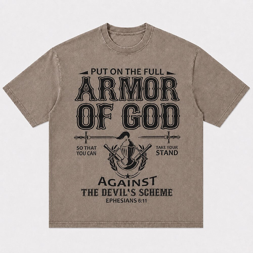 Armor Of God Ephesians 6:11 Christian T-Shirt - product image 4