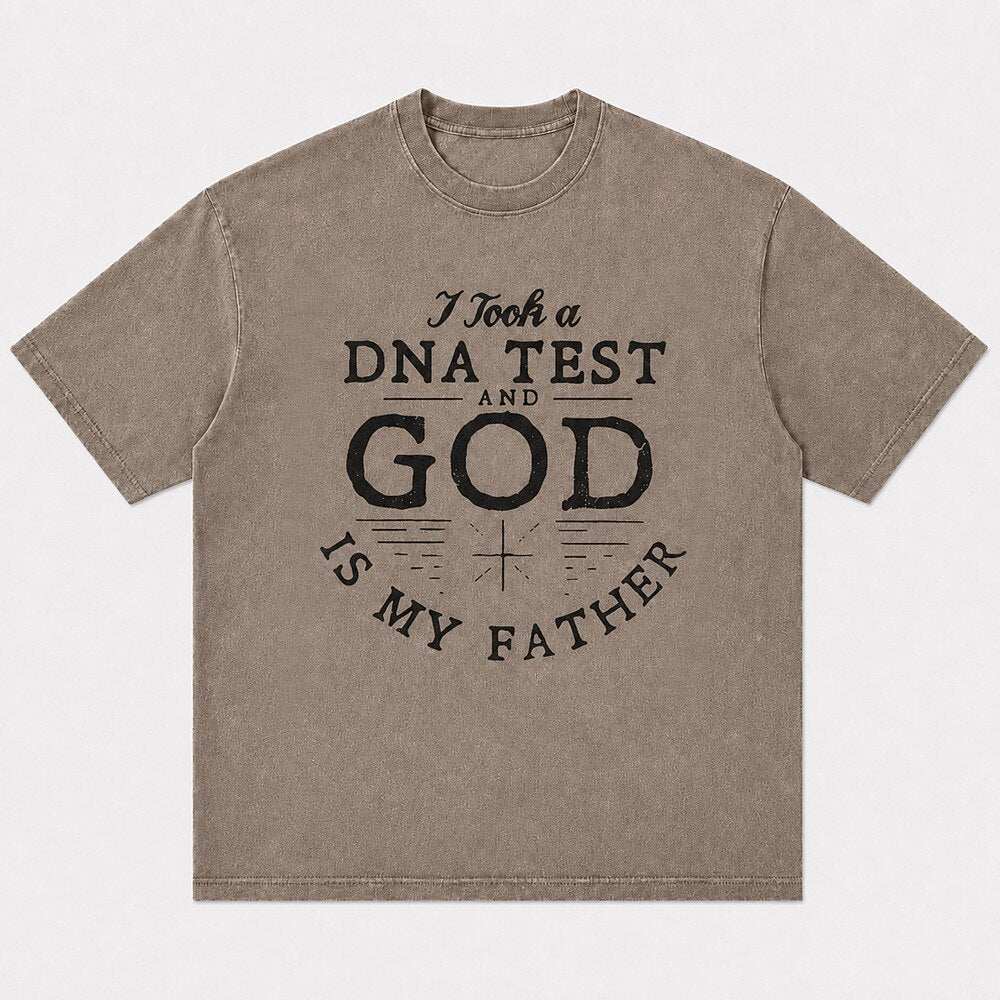 I Took a DNA Test and God Is My Father Christian T-Shirt - product image 4