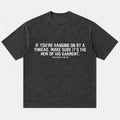 Hem of His Garment Matthew 9:20-22 washed cotton T-shirt, product view 1