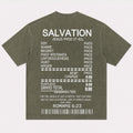 Salvation Receipt Jesus Paid It All Quote with Romans Bible Verse Barcode Christian T-Shirt - product image 5