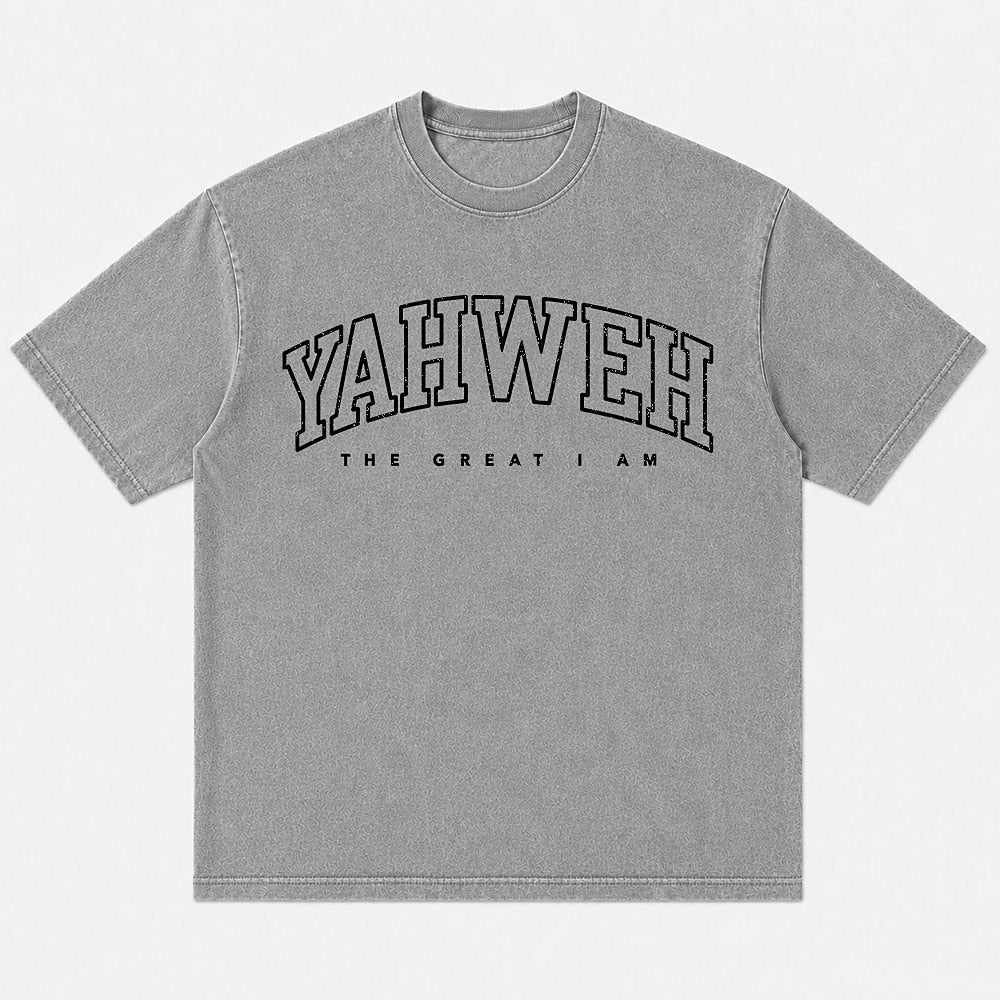 Christian shirt: the great I Am - Yahweh - T-Shirt