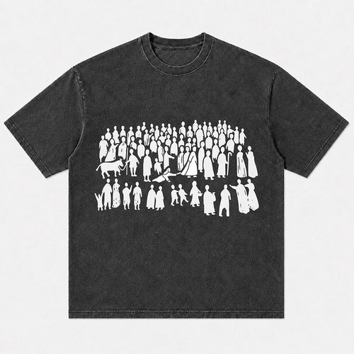 Christian shirt: by His wounds we are healed - Isaiah 53:5 - T-Shirt