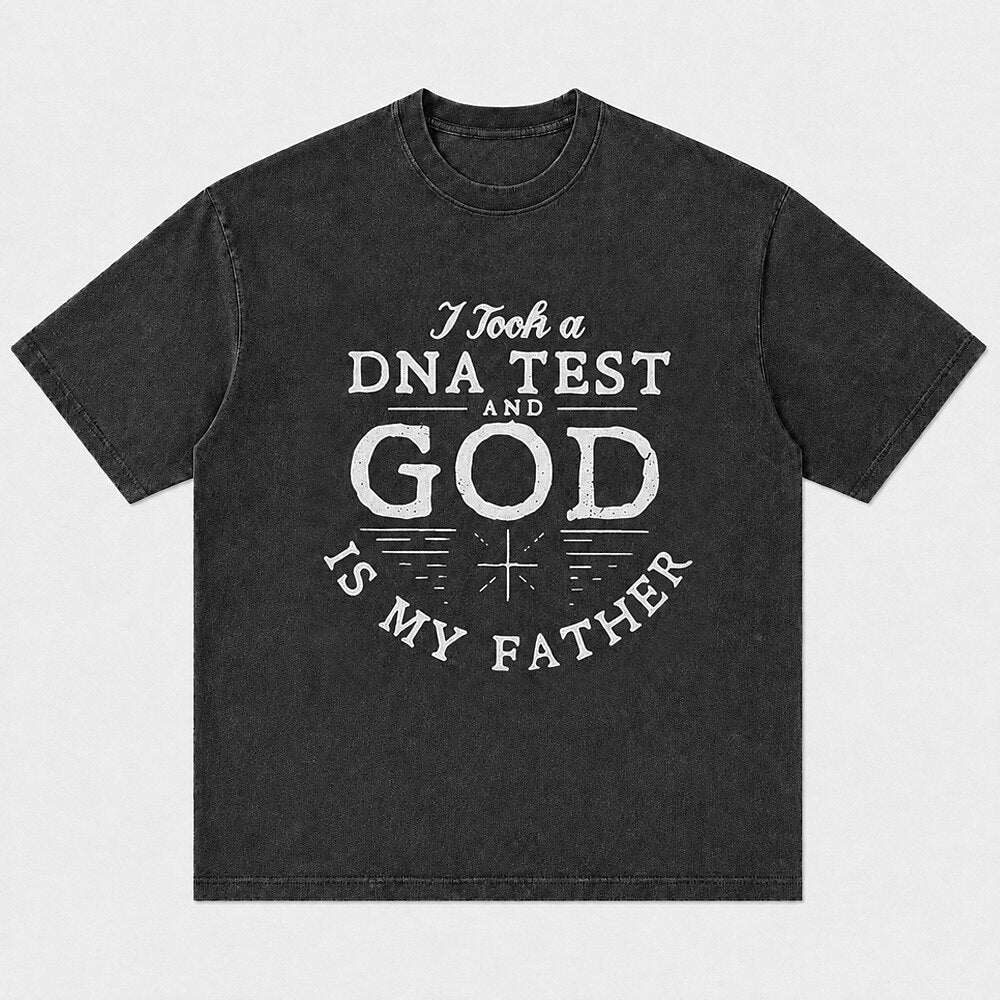 I Took a DNA Test and God Is My Father Christian T-Shirt - product image 5