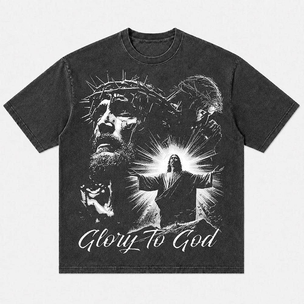 Christian shirt: glory to God - T-Shirt
