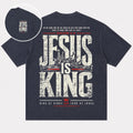 Christian shirt: Jesus is King - Revelation 19:16 crown graphic - T-Shirt