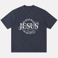 Jesus Way Truth Life Crown of Thorns washed cotton T-shirt, product view 1