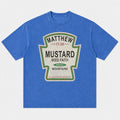 Matthew 17:20 Mustard Seed Faith Moves Mountains Bible Verse Christian Humor Vintage Condiment Label Parody Christian T-Shirt - product image 5