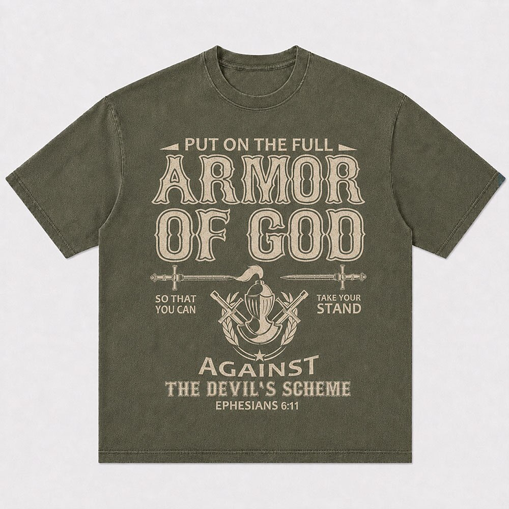 Armor Of God Ephesians 6:11 Christian T-Shirt - product image 1