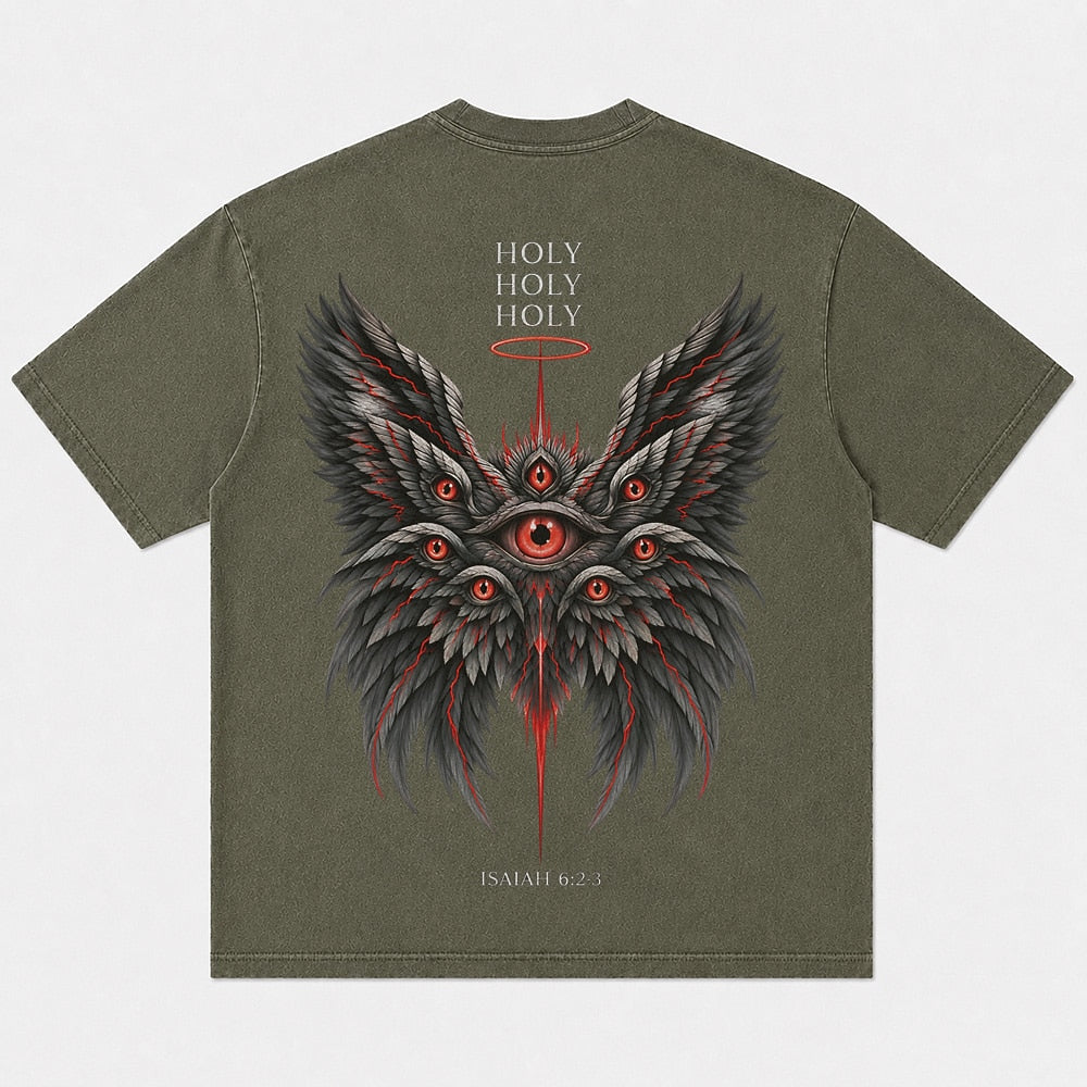 Be Not Afraid holy angel Isaiah 6 Christian T-shirt