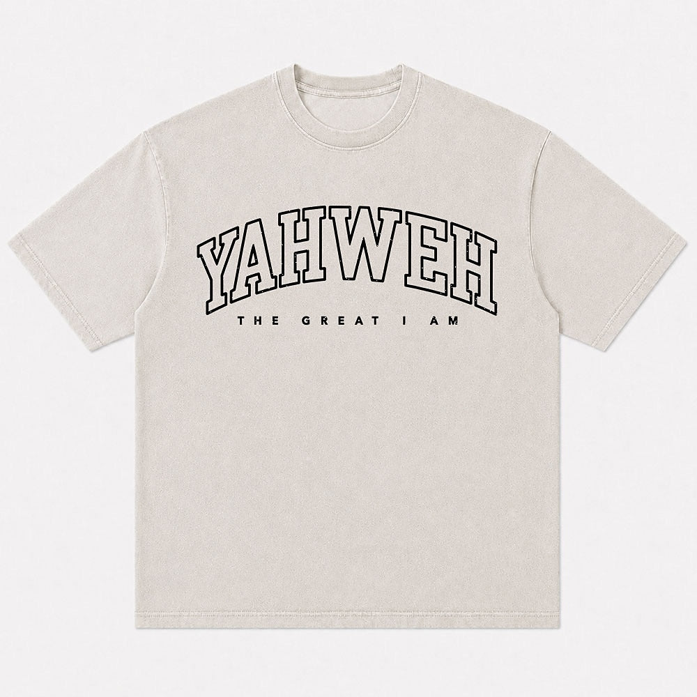 Christian shirt: the great I Am - Yahweh - T-Shirt
