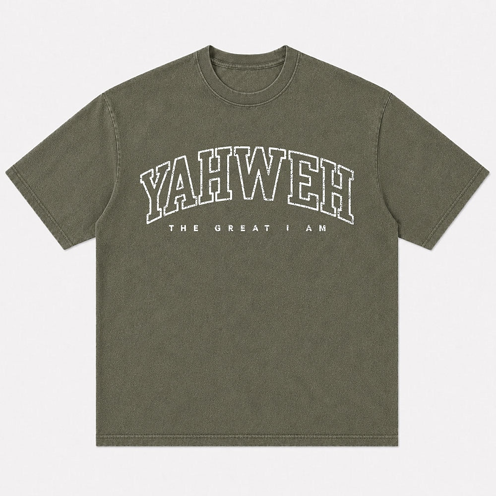 Christian shirt: the great I Am - Yahweh - T-Shirt