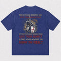 Templar Knight If They Stand Against You Show No Mercy Christian T-Shirt - product image 1