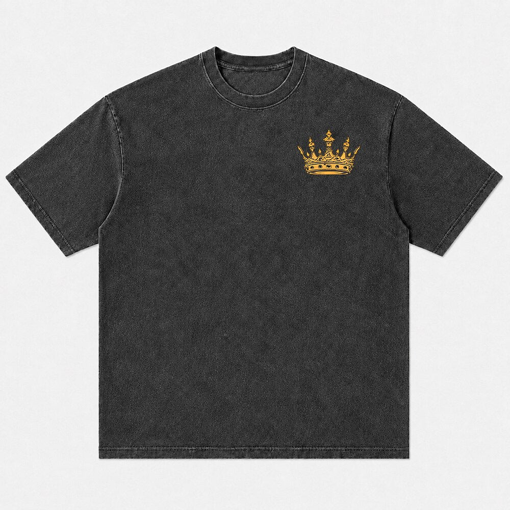 Christ Is King crown Revelation 19:16 Christian T-shirt