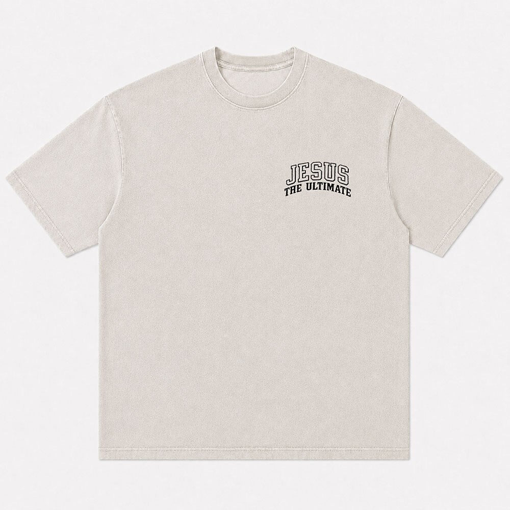 Jesus The Ultimate Deadlifter Christian T-Shirt - product image 2