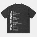 Jehovah Names of God men's Christian graphic T-shirt
