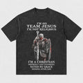 Team Jesus Christian Knight Christian T-Shirt - product image 6