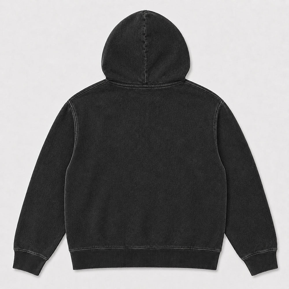 Jesus Signature Cross Christian Zip Hoodie - product image 2