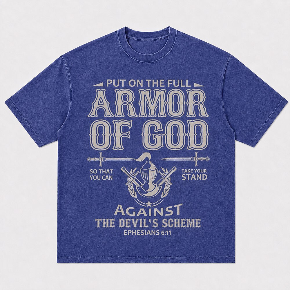 Armor Of God Ephesians 6:11 Christian T-Shirt - product image 5