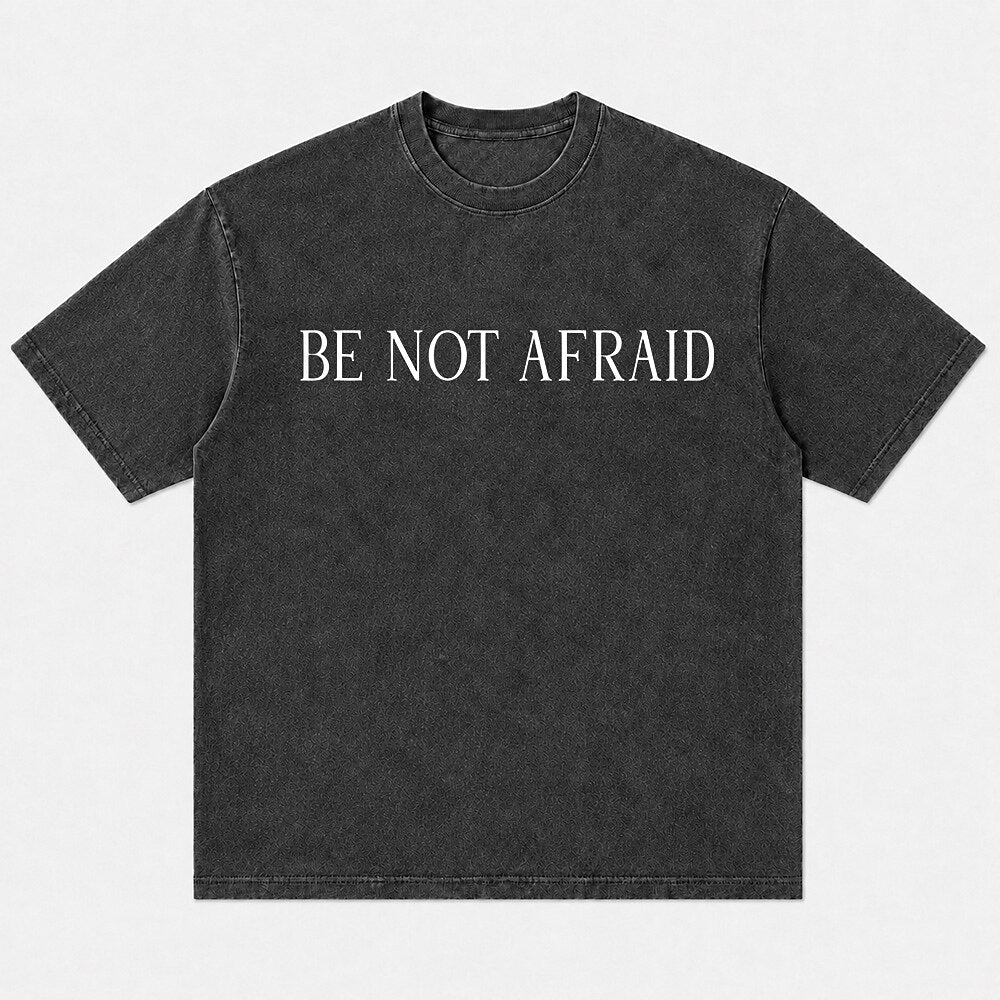 Be Not Afraid holy angel Isaiah 6 Christian T-shirt