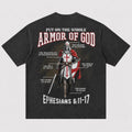 Put On the Whole Armor of God Knight Ephesians 6:11-17 Christian T-Shirt - product image 3