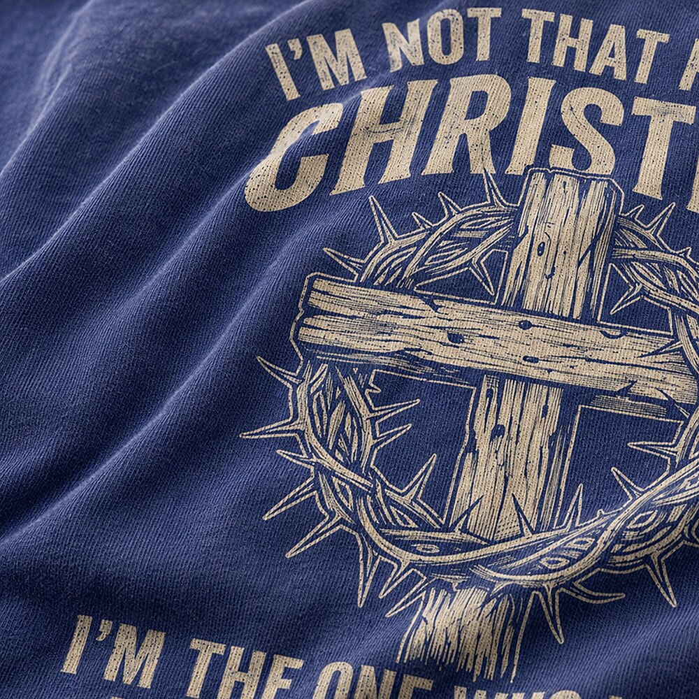 I'm Not That Perfect Christian I Need Jesus Cross Christian T-Shirt - product image 2