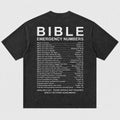 Bible Emergency Numbers Scripture Reference List Christian Faith Humor Vintage Christian T-Shirt - product image 7