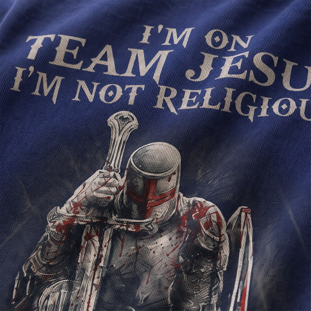 Team Jesus Christian Knight Christian T-Shirt - product image 2