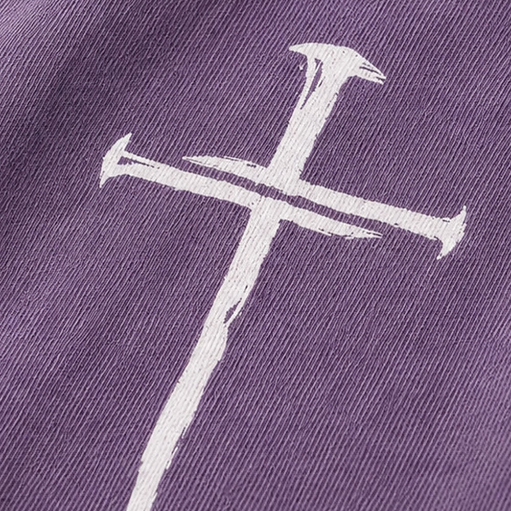 Minimalist Cross Christian Zip Hoodie - product image 3