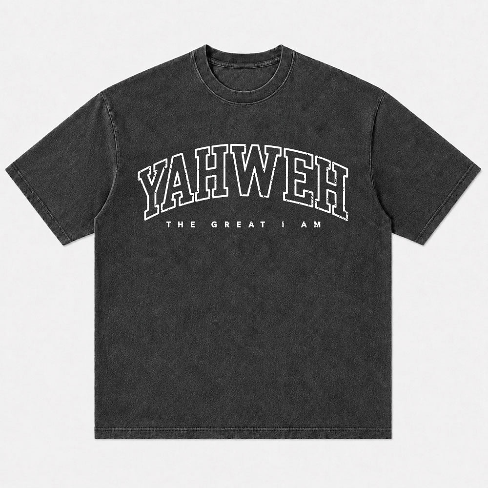 Christian shirt: the great I Am - Yahweh - T-Shirt