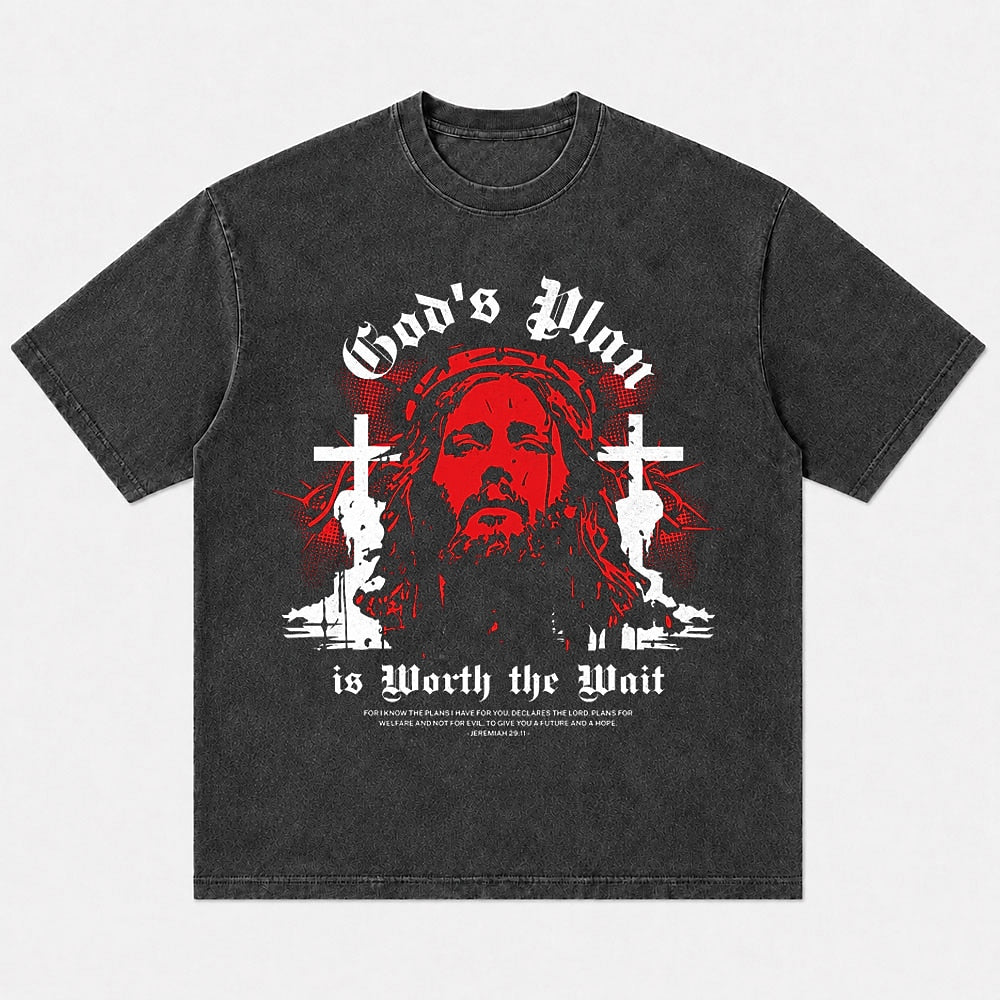 God's Plan Is Worth the Wait Jeremiah 29:11 T-shirt