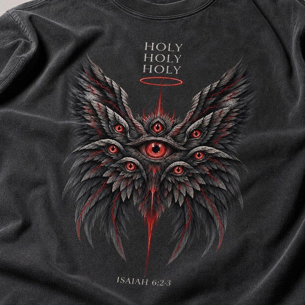Be Not Afraid holy angel Isaiah 6 Christian T-shirt