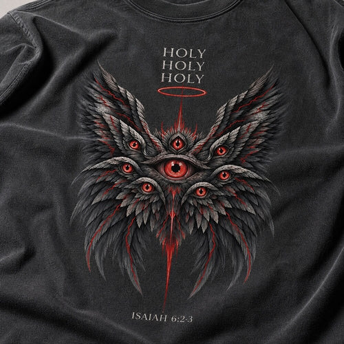 Be Not Afraid holy angel Isaiah 6 Christian T-shirt
