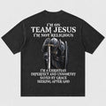 I'm On Team Jesus Knight Saved By Grace Christian T-Shirt - product image 5