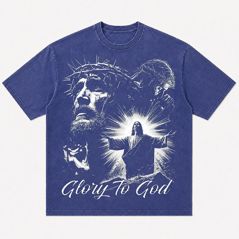 Christian shirt: glory to God - T-Shirt